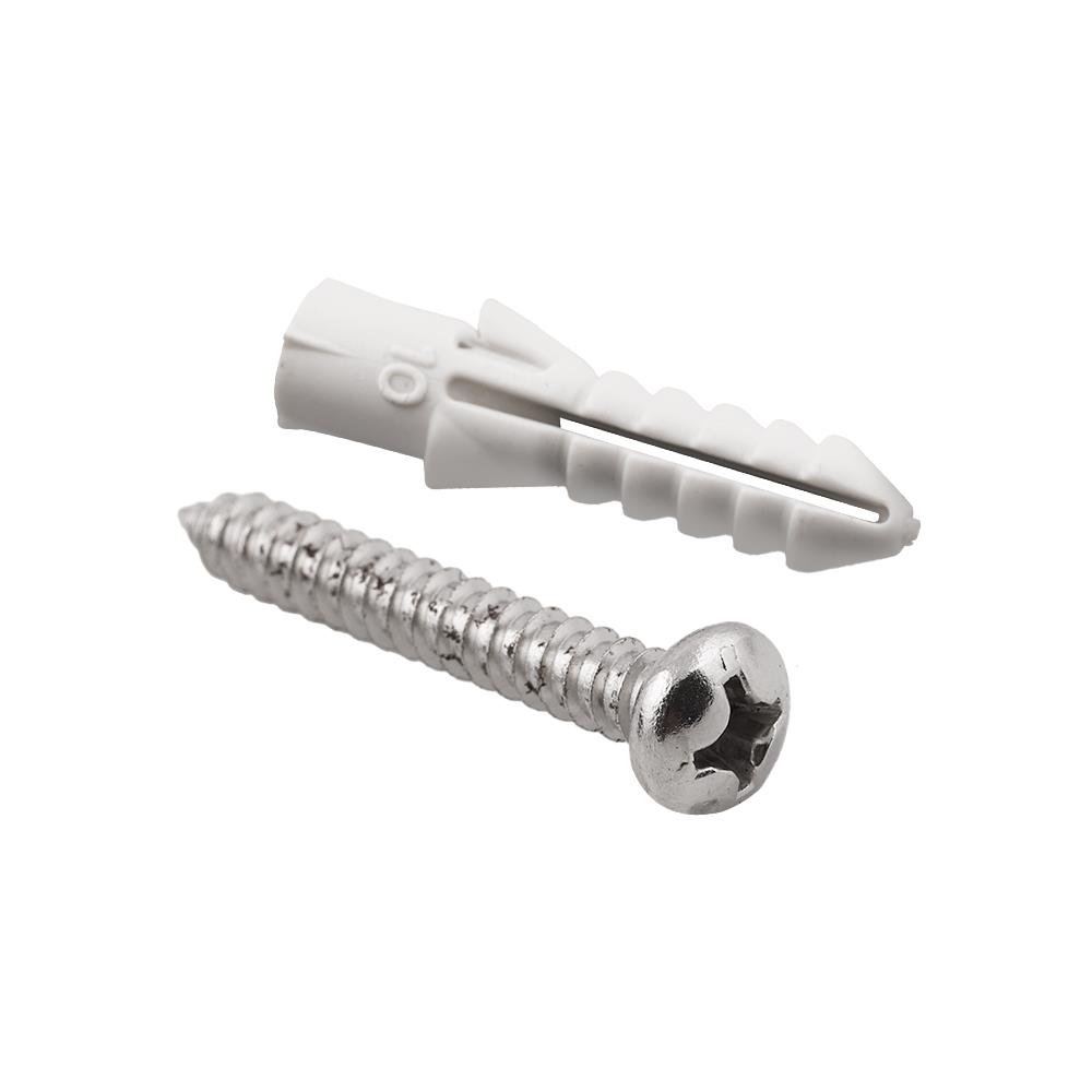 พุกพลาสติกพร้อมสกรู DEXZON HA-527 เบอร์ 10 10 ตัว