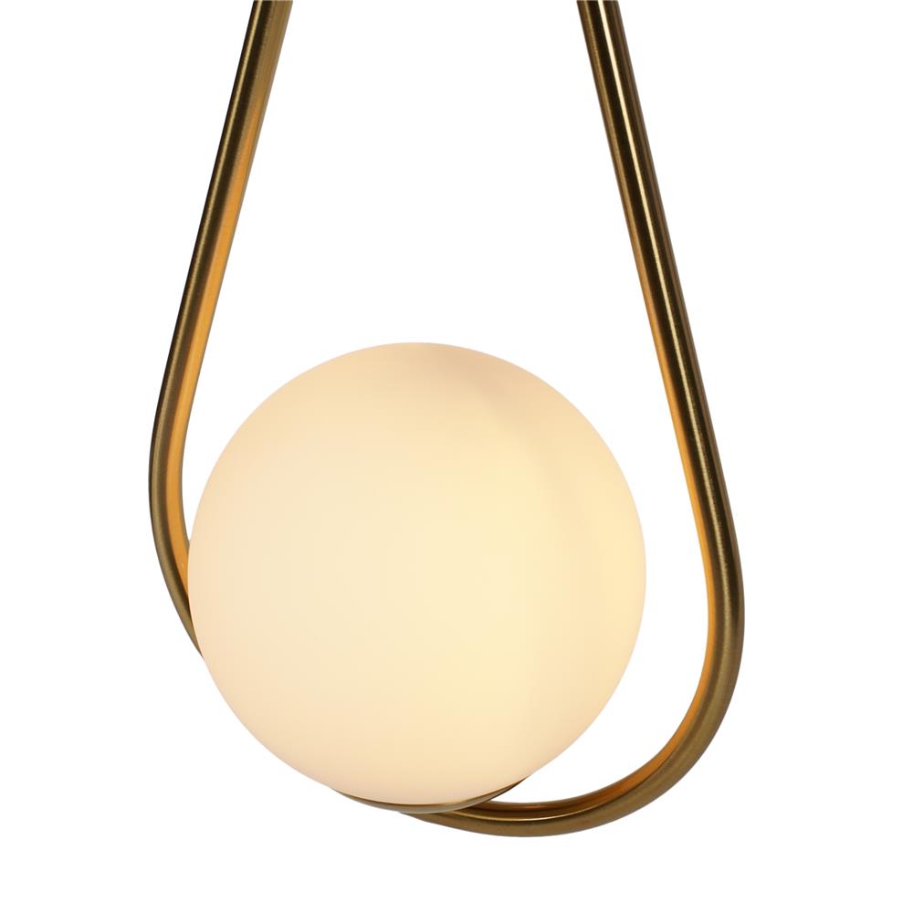 ไฟช่อ CARINI MS4063A 1 หัว สีขาว/ทอง