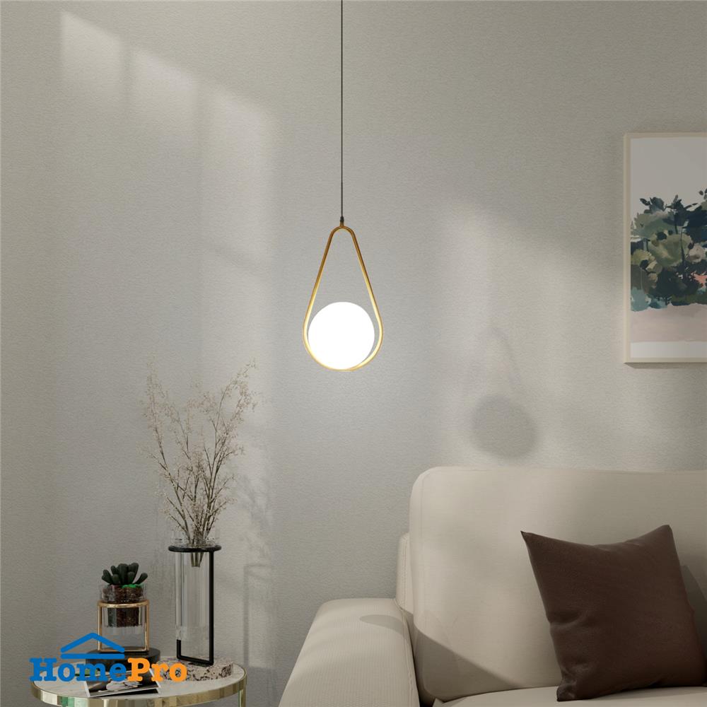 ไฟช่อ CARINI MS4063A 1 หัว สีขาว/ทอง