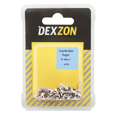 สกรูเกลียวปล่อย TP DEXZON 8X1/2 นิ้ว 25 ตัว_1