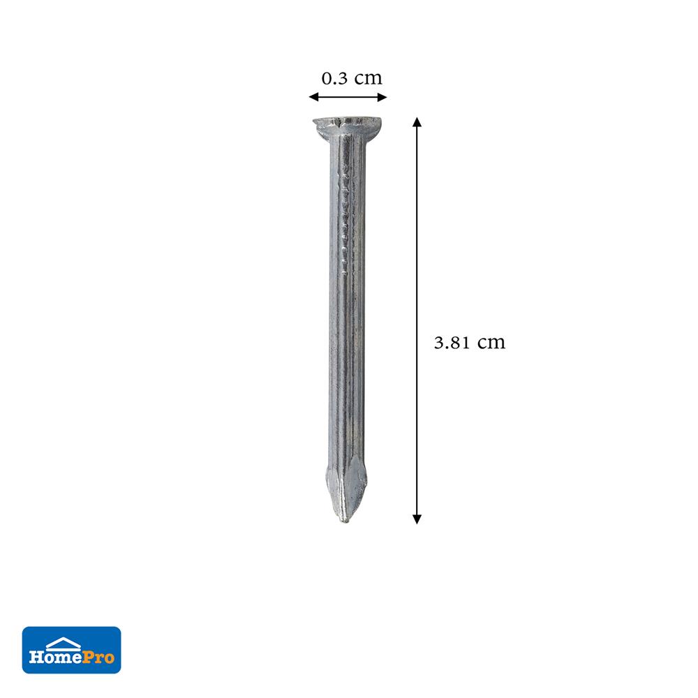 ตะปูคอนกรีตขาว DEXZON 1-1/2 นิ้ว แพ็ก 20 ชิ้น