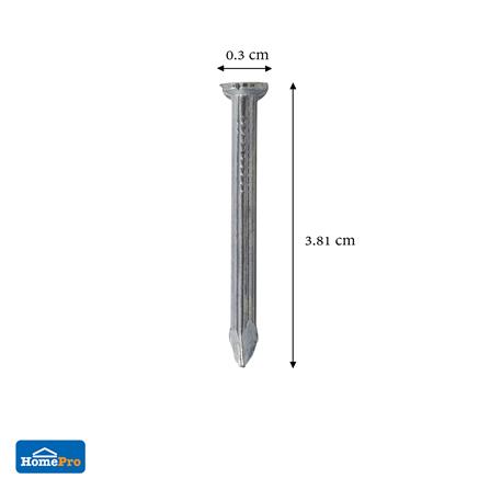 ตะปูคอนกรีตขาว DEXZON 1-1/2 นิ้ว แพ็ก 20 ชิ้น_2