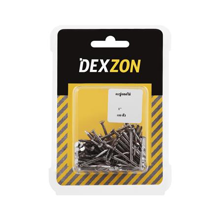 ตะปูตอกไม้ DEXZON 1 นิ้ว 100 ตัว_1