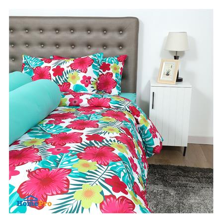 ชุดผ้าปูที่นอน 6 ฟุต 6 ชิ้น ME LIVING CHABA สีเขียว_1