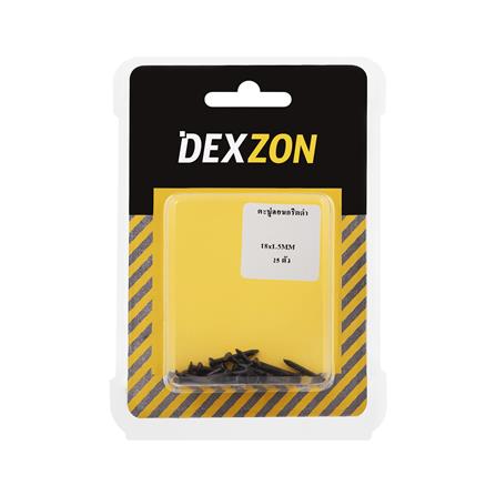 ตะปูคอนกรีตดำ DEXZON 18X1.5 มม. แพ็ก 25 ชิ้น_1