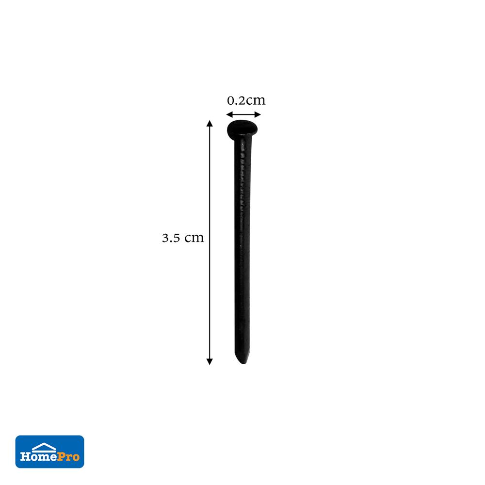 ตะปูคอนกรีตดำ DEXZON 35X2 มม. แพ็ก 100 ชิ้น