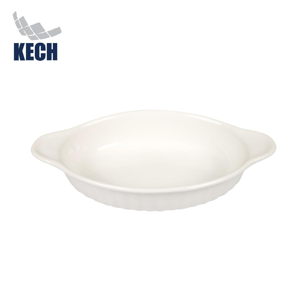 ถ้วยอบ 2 หู เซรามิก KECH SNOW 8 นิ้ว_1