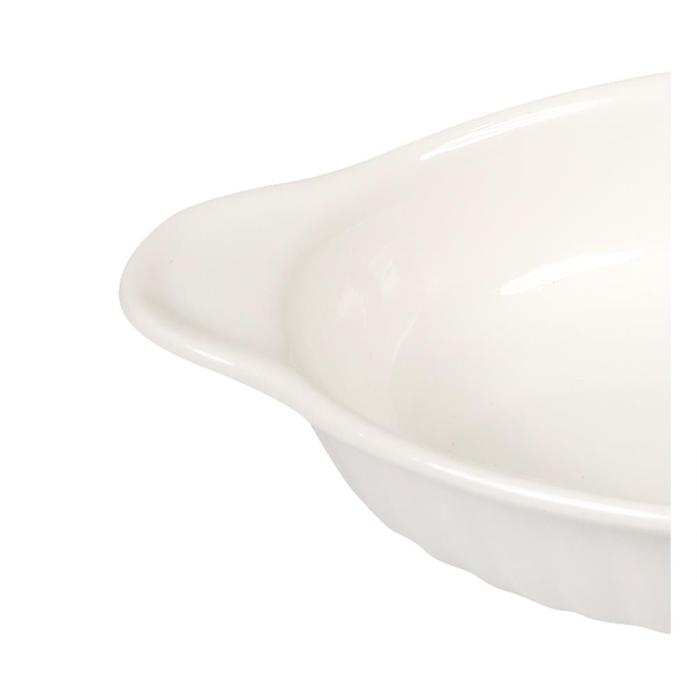 ถ้วยอบ 2 หู เซรามิก KECH SNOW 8 นิ้ว