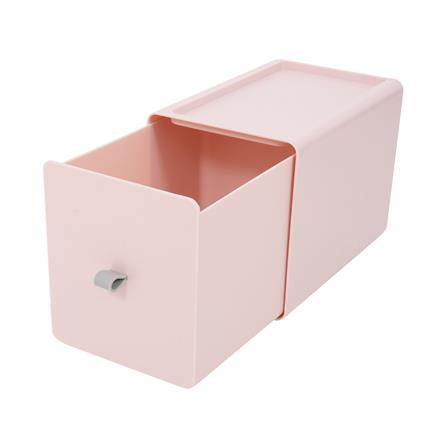 กล่องลิ้นชักเล็ก STACKO CUBE L 13.3x21x15.3 ซม. สีชมพู_2