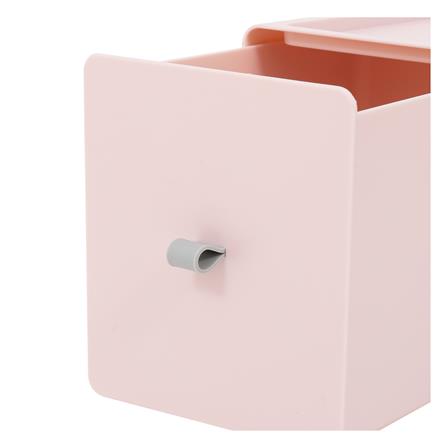 กล่องลิ้นชักเล็ก STACKO CUBE L 13.3x21x15.3 ซม. สีชมพู_4