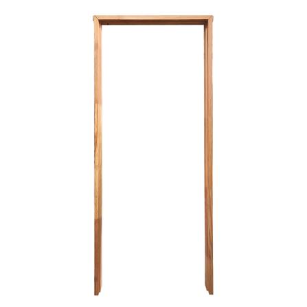 วงกบประตูไม้เนื้อแข็ง VK 80X200 ซม. สีธรรมชาติ