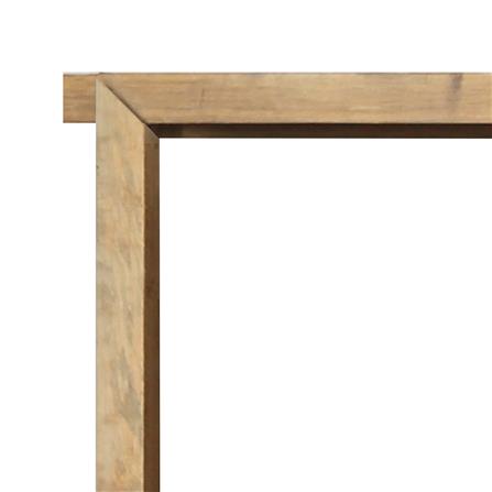 วงกบประตูไม้เนื้อแข็ง VK 80X200 ซม. สีธรรมชาติ_1