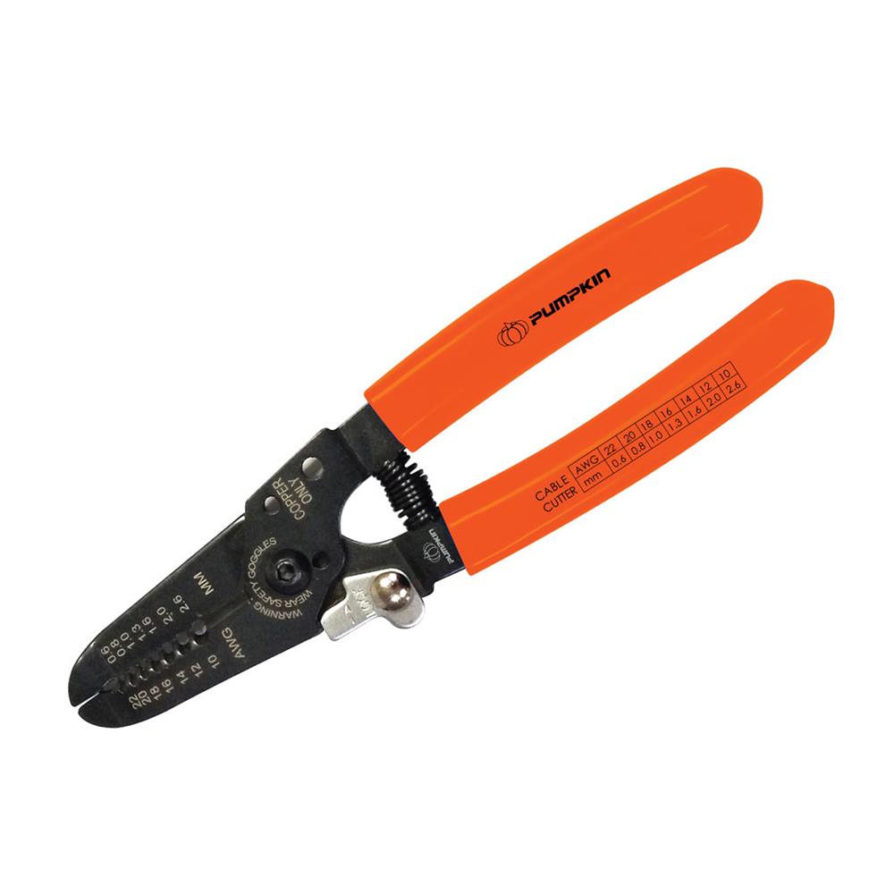 คีมปอกสายไฟ PUMPKIN 6 นิ้ว