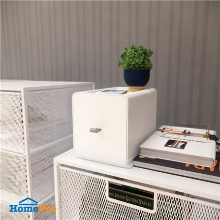 กล่องลิ้นชักเล็ก STACKO CUBE L 13.3x21x15.3 ซม. สีขาว_4