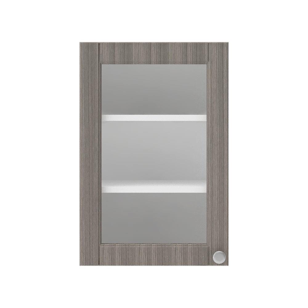 ตู้แขวนกระจกเปิดซ้ายSTARMARKALICE สีโอ๊ก