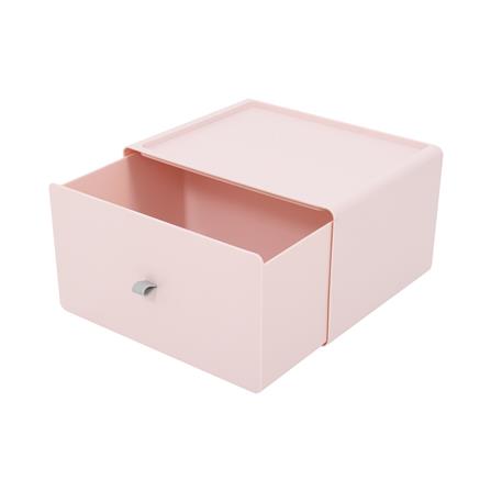 กล่องลิ้นชักเล็ก STACKO CUBE XL 26.8x21x15.3 ซม. สีชมพู_2