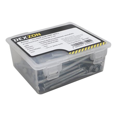 ตะปูคอนกรีตขาว DEXZON 2-1/2 นิ้ว 1 กก._1