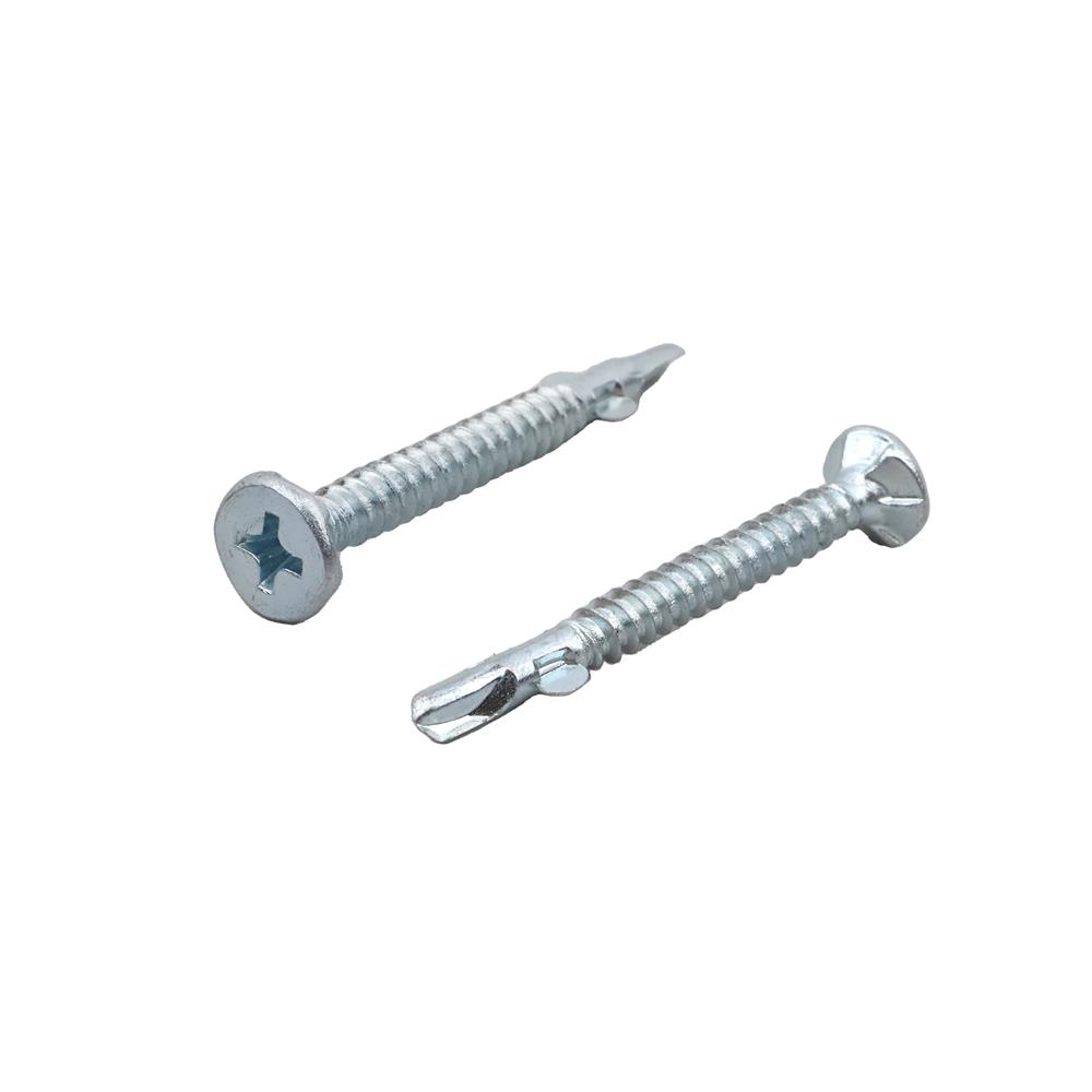 สกรูยึดไม้ฝามีปีก DEXZON 7X1-1/2 นิ้ว 12 ชิ้น