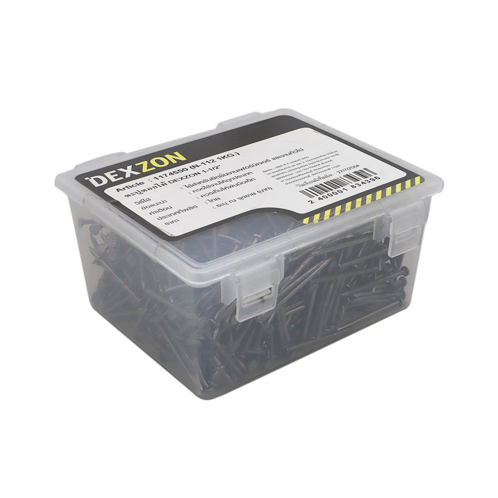 ตะปูตอกไม้ DEXZON 1-1/2 นิ้ว 1 กก.