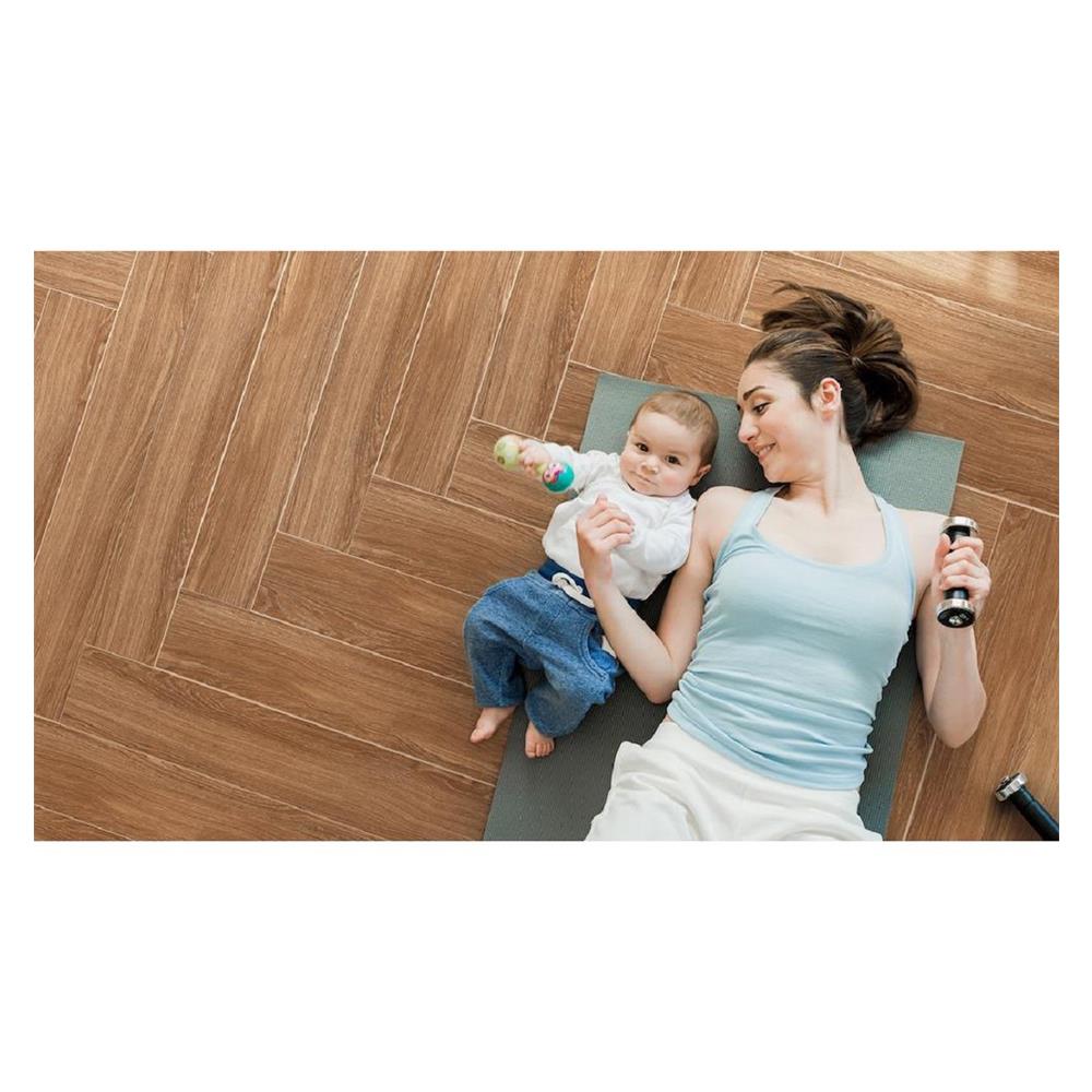 กระเบื้องพื้นพอร์ซเลน 20x120 ซม. COTTO ริเวอร์วู้ดโอ๊ค (HYG) PM 0.96 ตร.ม.