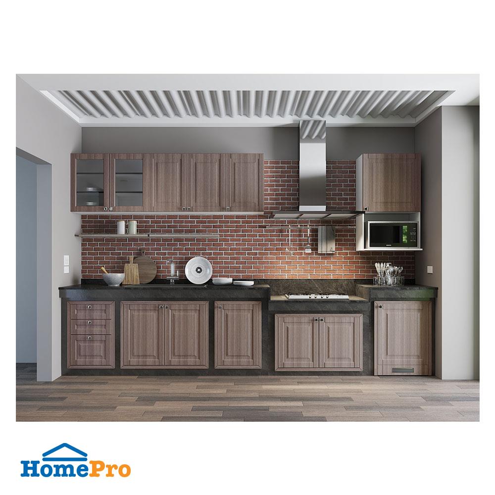 ตู้แขวนไมโครเวฟบานเปิดขวา STARMARK ALICE W1060M สีน้ำตาล