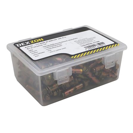 พุกเหล็ก DEXZON 1/4 นิ้ว 100 ตัว_1