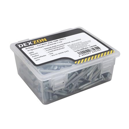 ตะปูคอนกรีตขาว DEXZON 1-1/2 นิ้ว 1 กก._1