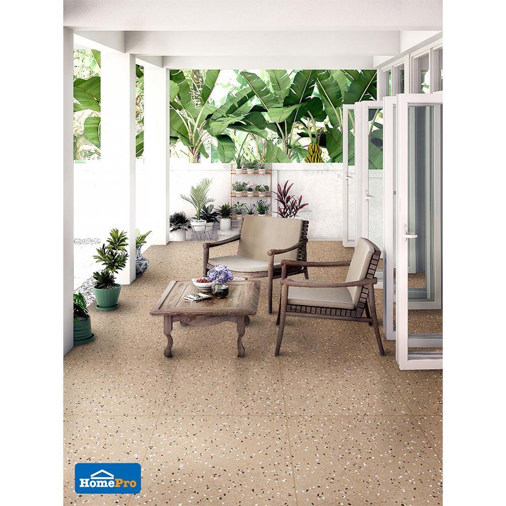 กระเบื้องพื้นพอร์ซเลน 60x60 ซม. COTTO แอสโตร เทอรา  (HYG)PM 1.44M2