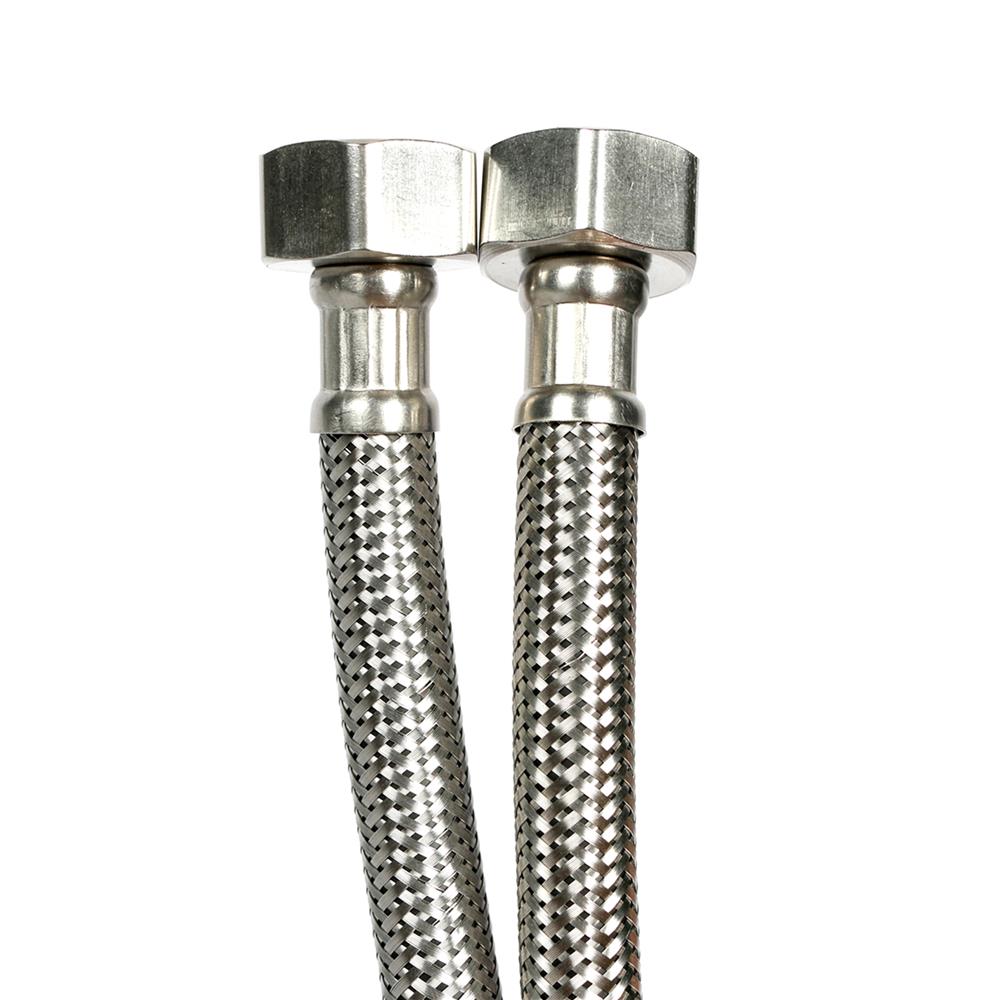 สายน้ำดีสเตนเลสน้ำอุ่น-น้ำเย็น WSP KN40 40 นิ้ว