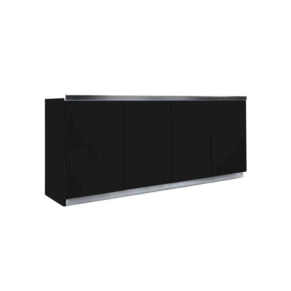 ตู้แขวนสเตนเลส SANKI HC2-HG 30 สีดำ