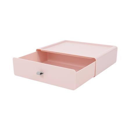 กล่องลิ้นชักเล็ก STACKO CUBE M 26.8x21x8 ซม. สีชมพู_2