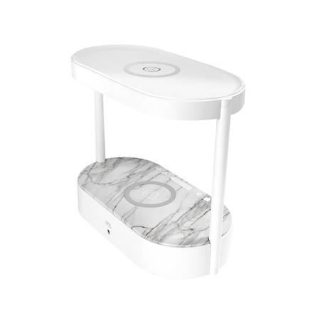 LED DIGITAL TABLE CLOCK WITH 2-TIER WIRELESS CHARGING PAD RIN 215401802 WHITE_2
