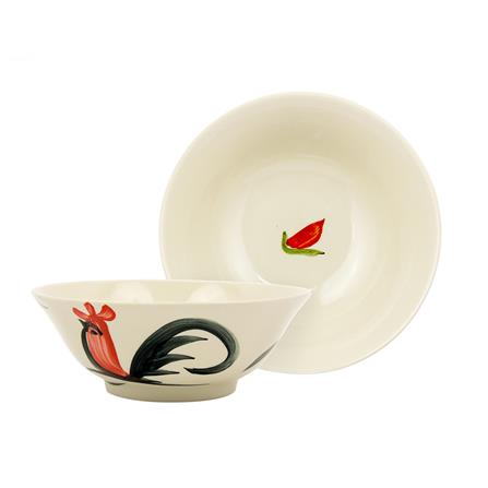 ชามเซรามิก COLOR KIT ตราไก่ 8 นิ้ว