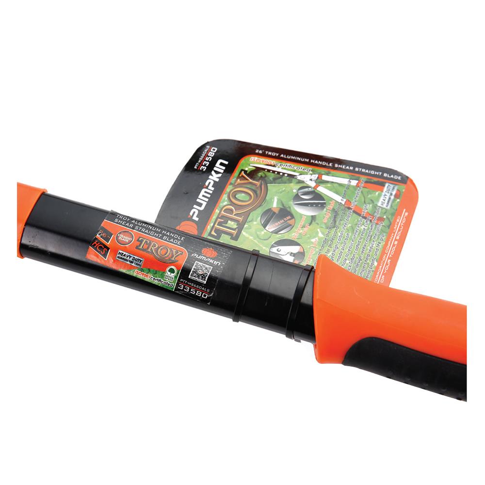 กรรไกรตัดหญ้า ปากตรง PUMPKIN PTT-HS66OA 26 นิ้ว