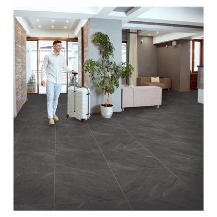 กระเบื้องพื้นพอร์ซเลน 60x60 ซม. COTTO บีทสโตน โคล (HYG) PM 1.44M2_4