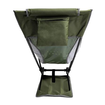 เก้าอี้สนาม EQNOX MOON CHAIR XL สีเขียว/เทา_4