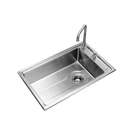 ซิงค์ฝัง 1หลุม MEX TD76 สีเงิน_1