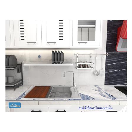 ซิงค์ฝัง 1หลุม MEX TD76 สีเงิน_4