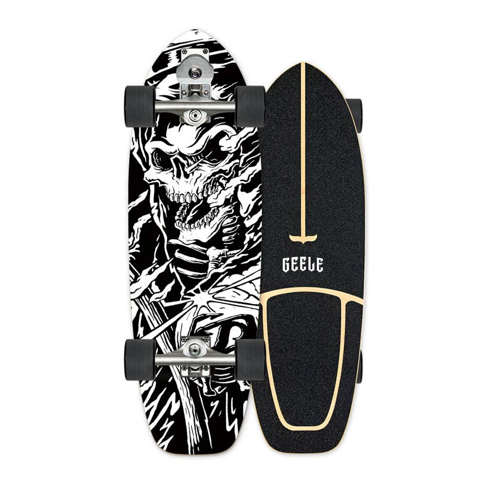 เซิร์ฟสเก็ต GEELE S7 สีดำ/ขาว