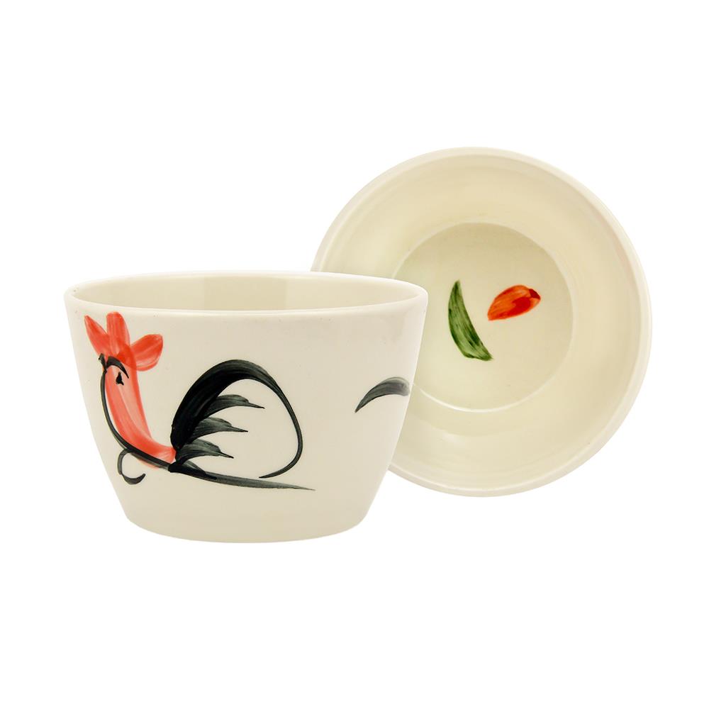 โถตุ๋นเซรามิก COLOR KIT ตราไก่ 5.5 นิ้ว