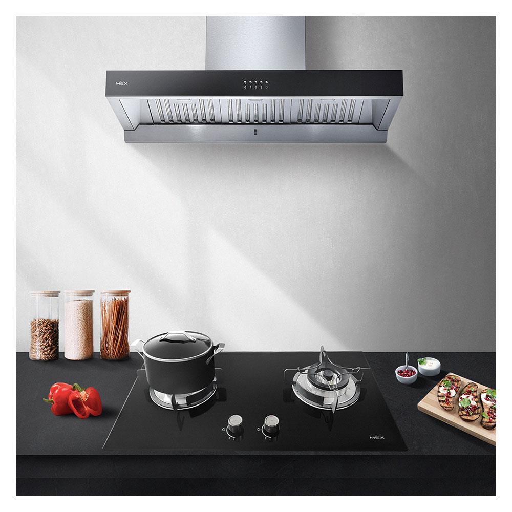 เตาฝัง+เครื่องดูดควัน MEX V4731M+K632BFX90