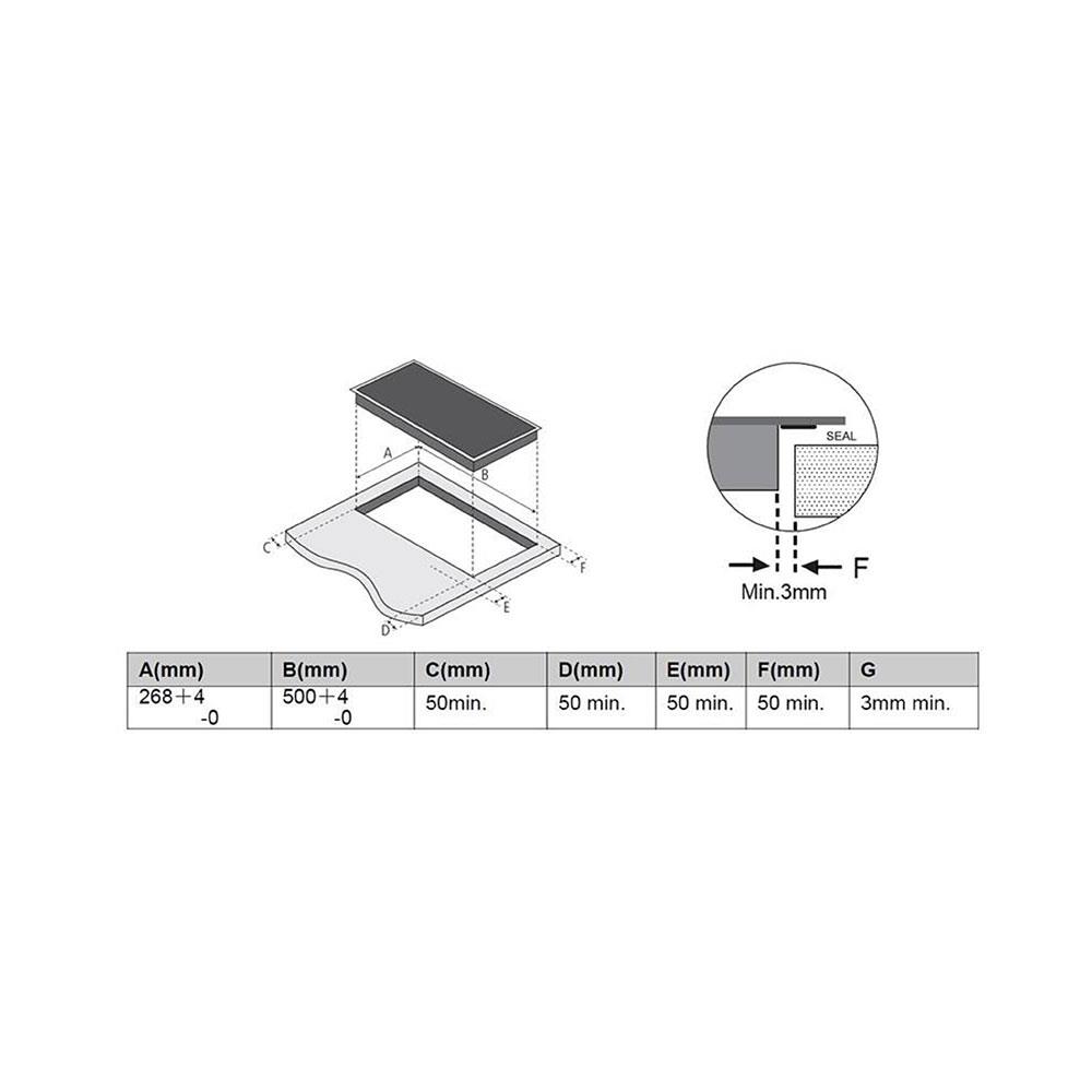 เตาฝังอินดักชั่น FRANKE FIH3210 30 ซม.