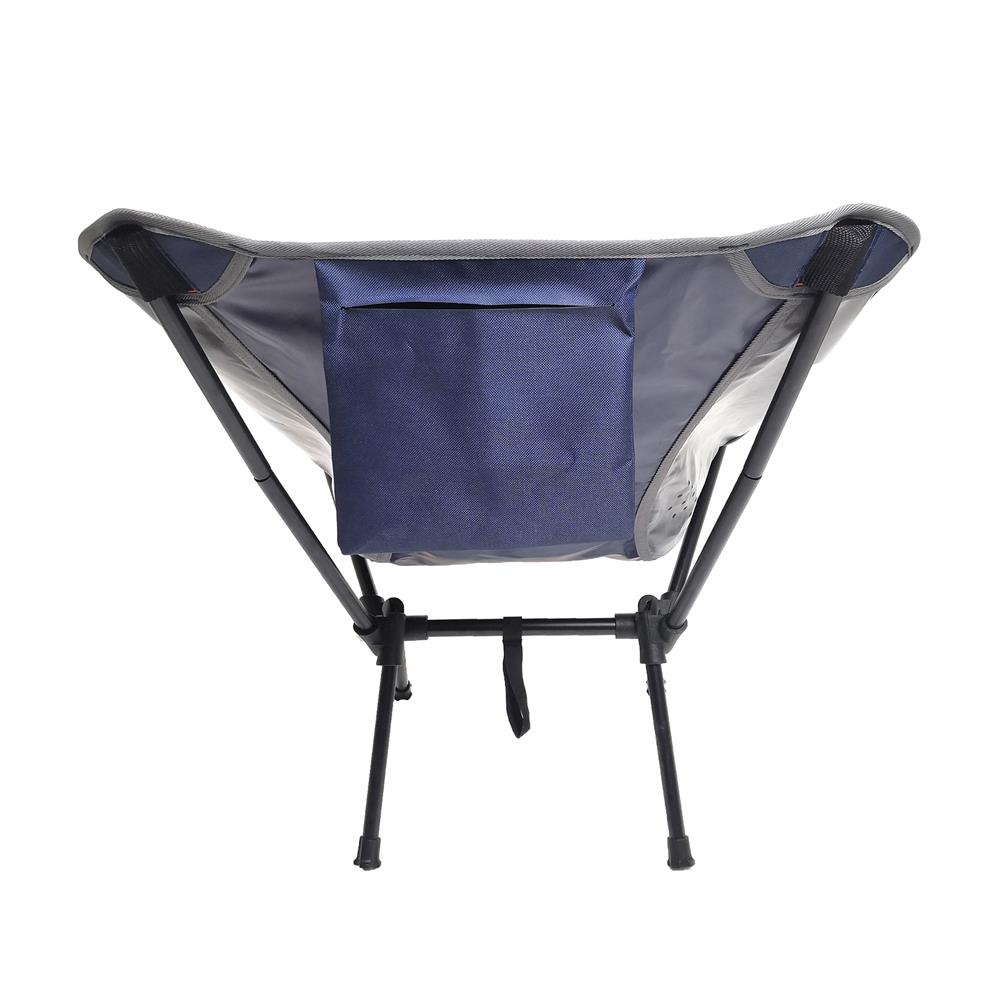 เก้าอี้สนาม EQNOX MOON CHAIR สีน้ำเงิน/เทา