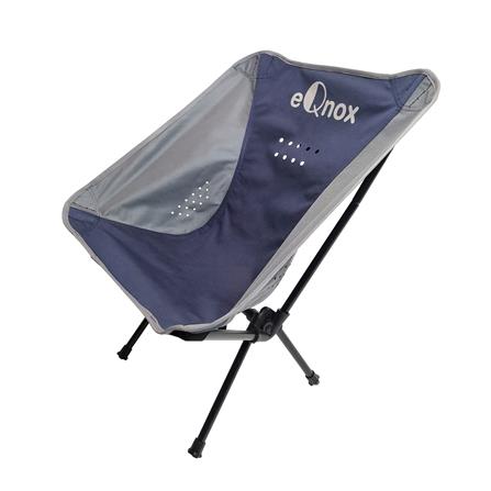 เก้าอี้สนาม EQNOX MOON CHAIR สีน้ำเงิน/เทา_0