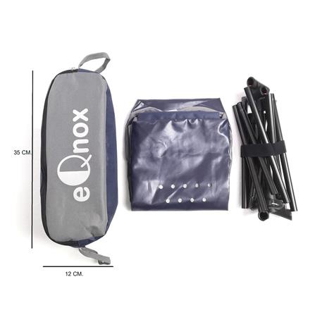 เก้าอี้สนาม EQNOX MOON CHAIR สีน้ำเงิน/เทา_7