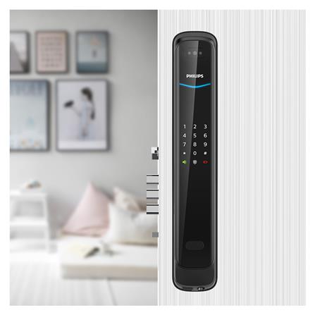 กลอนดิจิตอล PHILIPS 702 FACE ID สีดำ_1