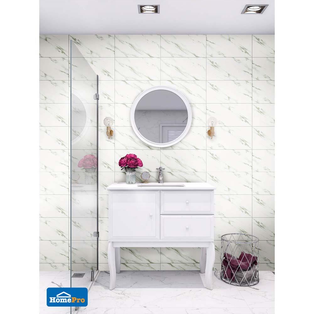 กระเบื้องผนัง 30x60 ซม. TARA ทูร์มาลีน ไวท์ 1.44M2