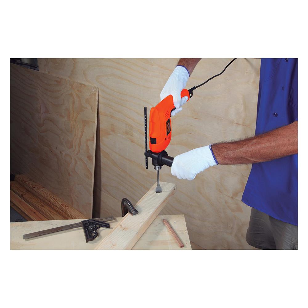 สว่านกระแทก BLACK&DECKER HD555-B1 13 มม.