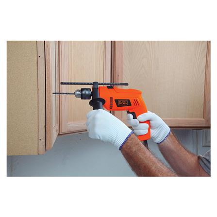 สว่านกระแทก BLACK&DECKER HD555-B1 13 มม._3