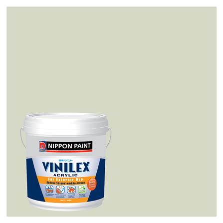 สีน้ำทาภายนอก ชนิดด้าน NIPPON PAINT VINILEX ACRYLIC NPBGG1754P สี WAVELIKE 2.5 แกลลอน_0